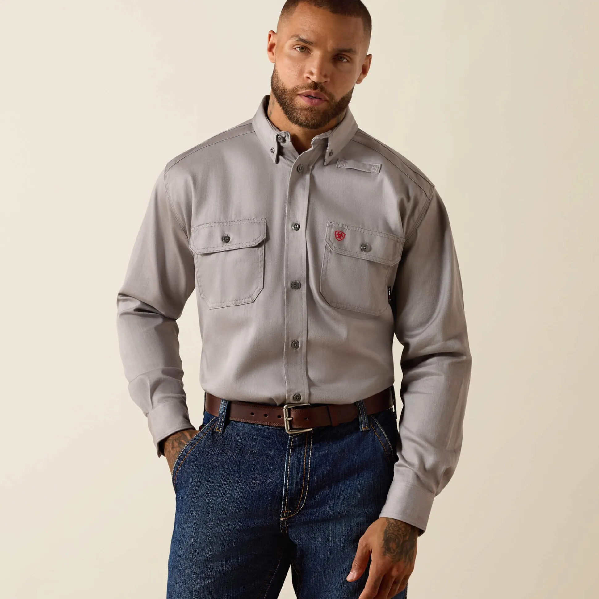 FR Solid Work Shirt