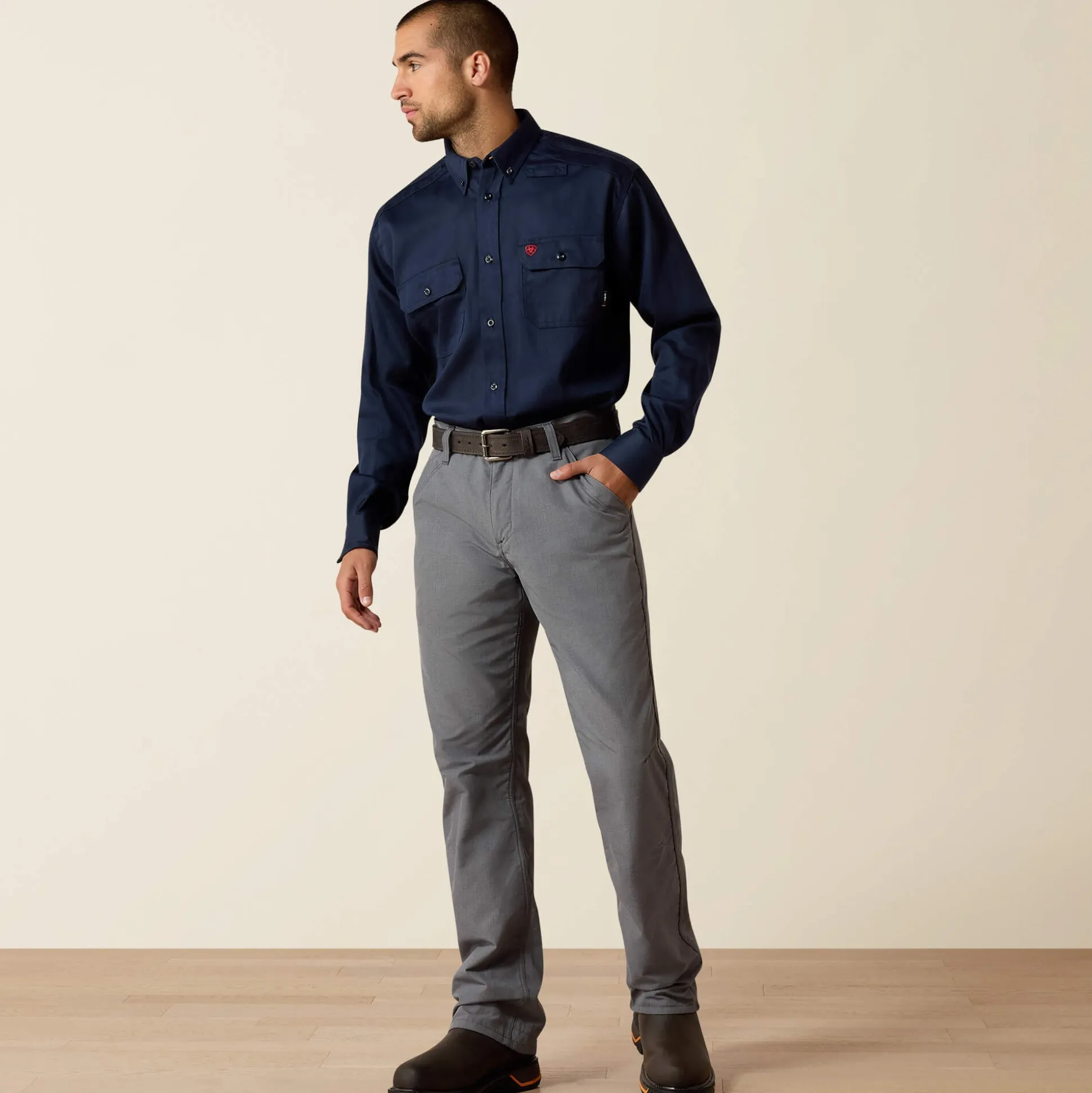 FR Solid Work Shirt