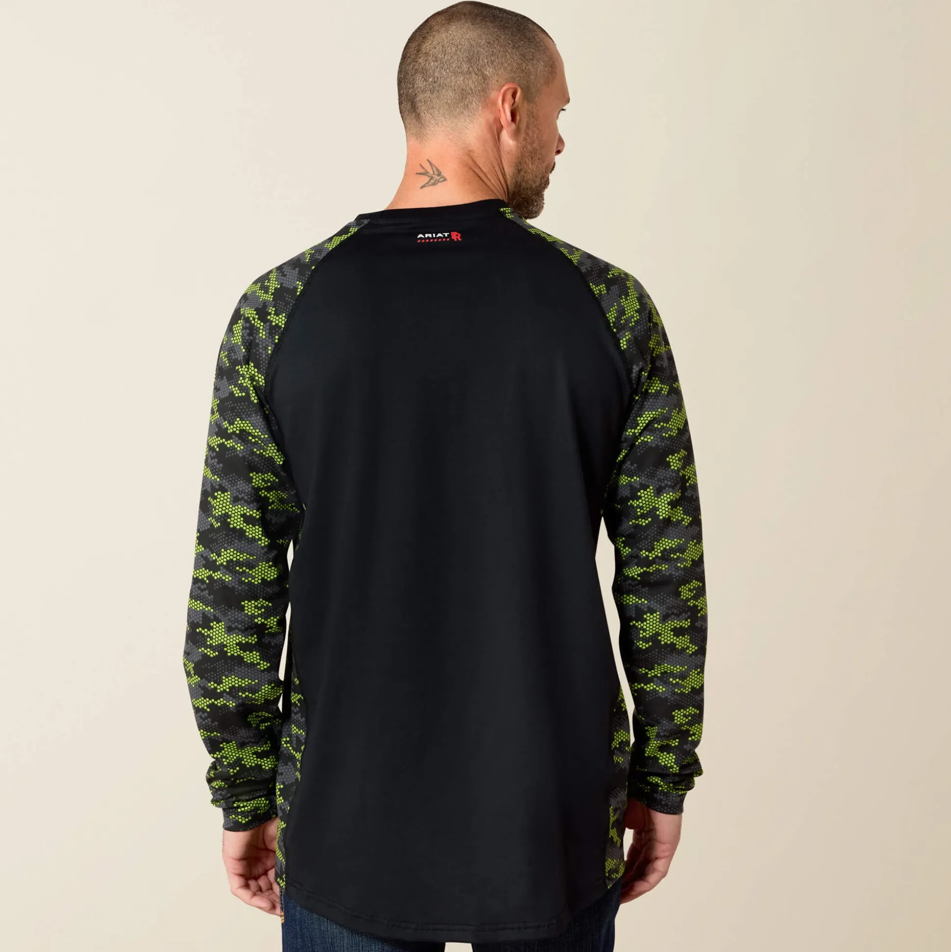 FR Stretch Camo Baseball T-Shirt