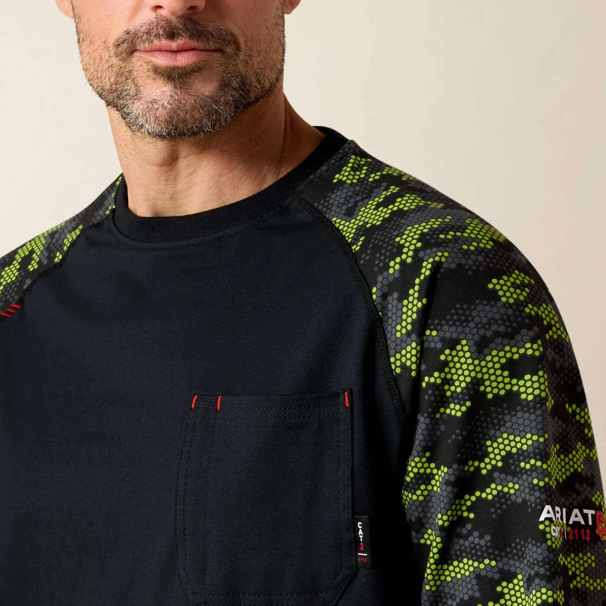 FR Stretch Camo Baseball T-Shirt