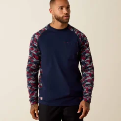 FR Stretch Camo Baseball T-Shirt
