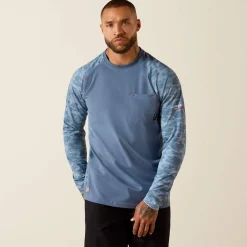 FR Stretch Camo Baseball T-Shirt