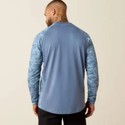FR Stretch Camo Baseball T-Shirt