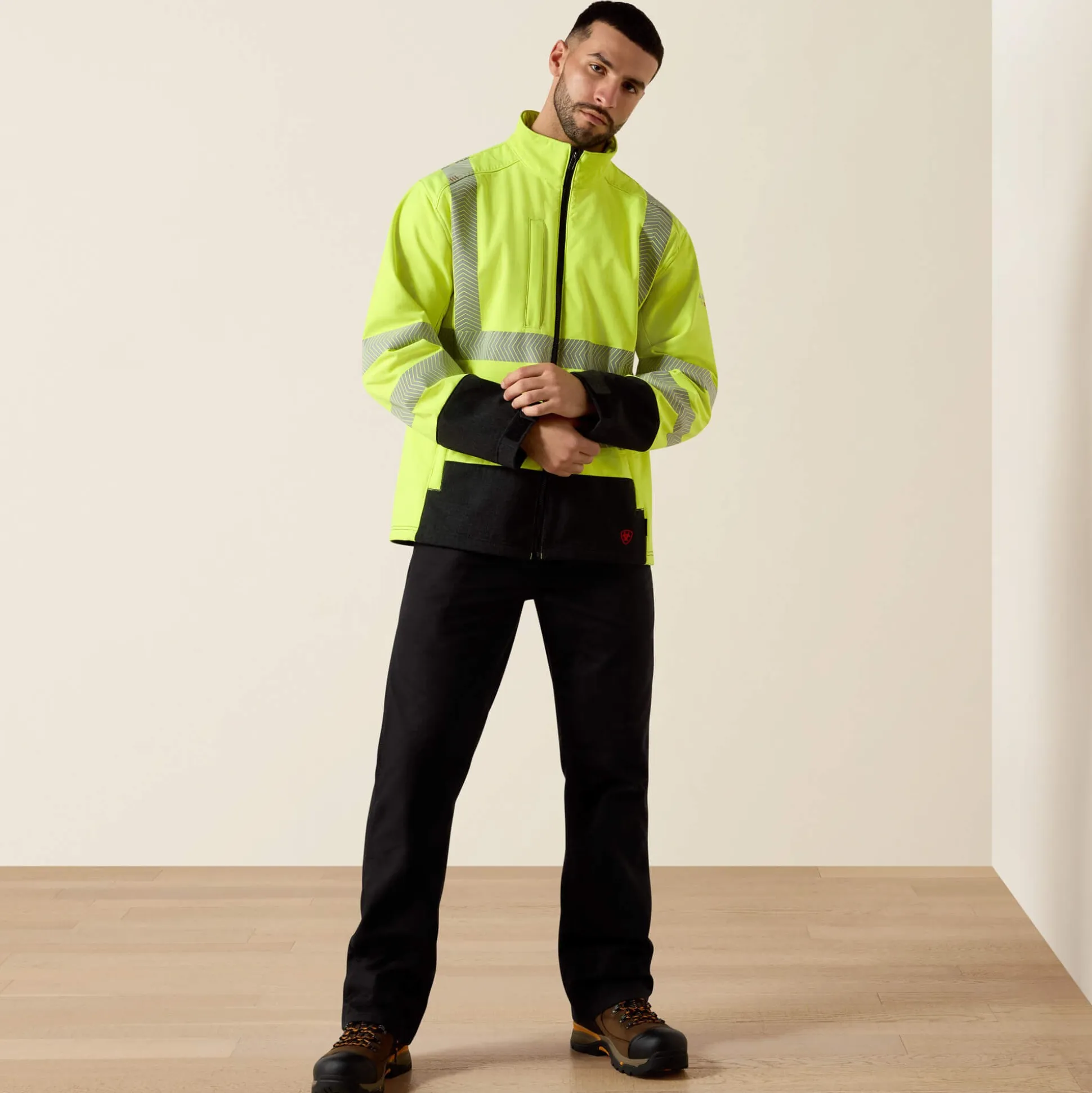 FR Vernon Hi-Vis Softshell Jacket