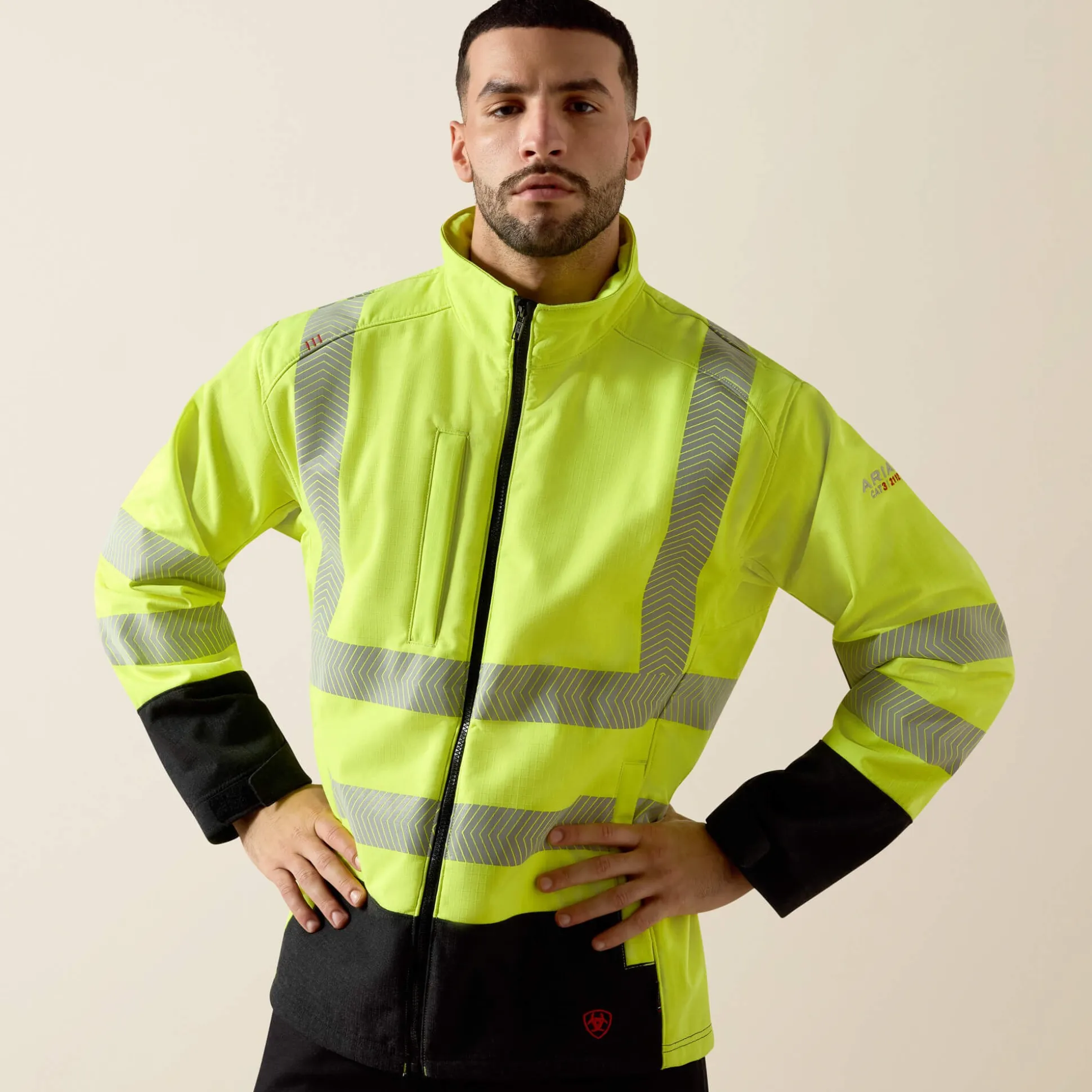 FR Vernon Hi-Vis Softshell Jacket
