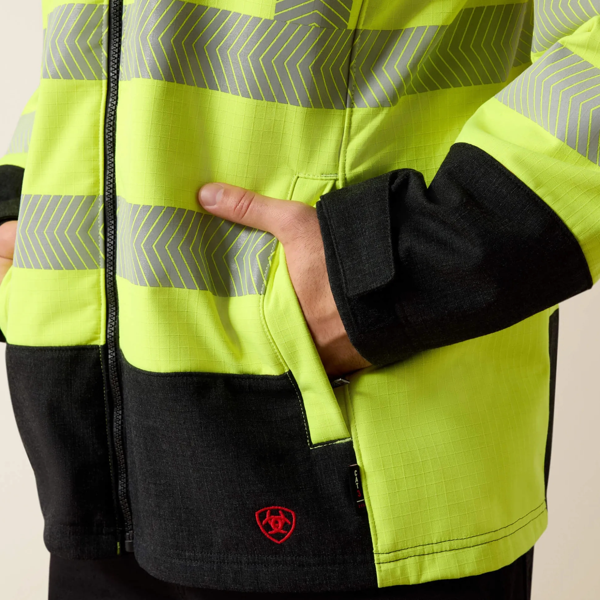 FR Vernon Hi-Vis Softshell Jacket