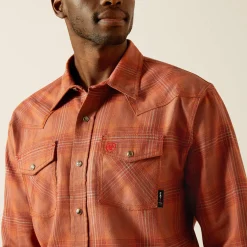 FR Wayne Retro Fit Snap Work Shirt