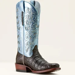 Futurity Silk Narrow Cutter Toe Western Boot