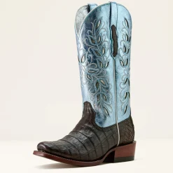 Futurity Silk Narrow Cutter Toe Western Boot