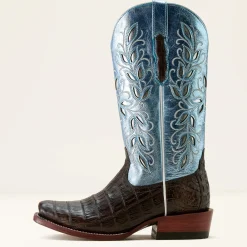 Futurity Silk Narrow Cutter Toe Western Boot
