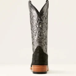 Futurity Silk Narrow Cutter Toe Western Boot