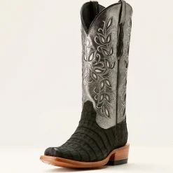 Futurity Silk Narrow Cutter Toe Western Boot