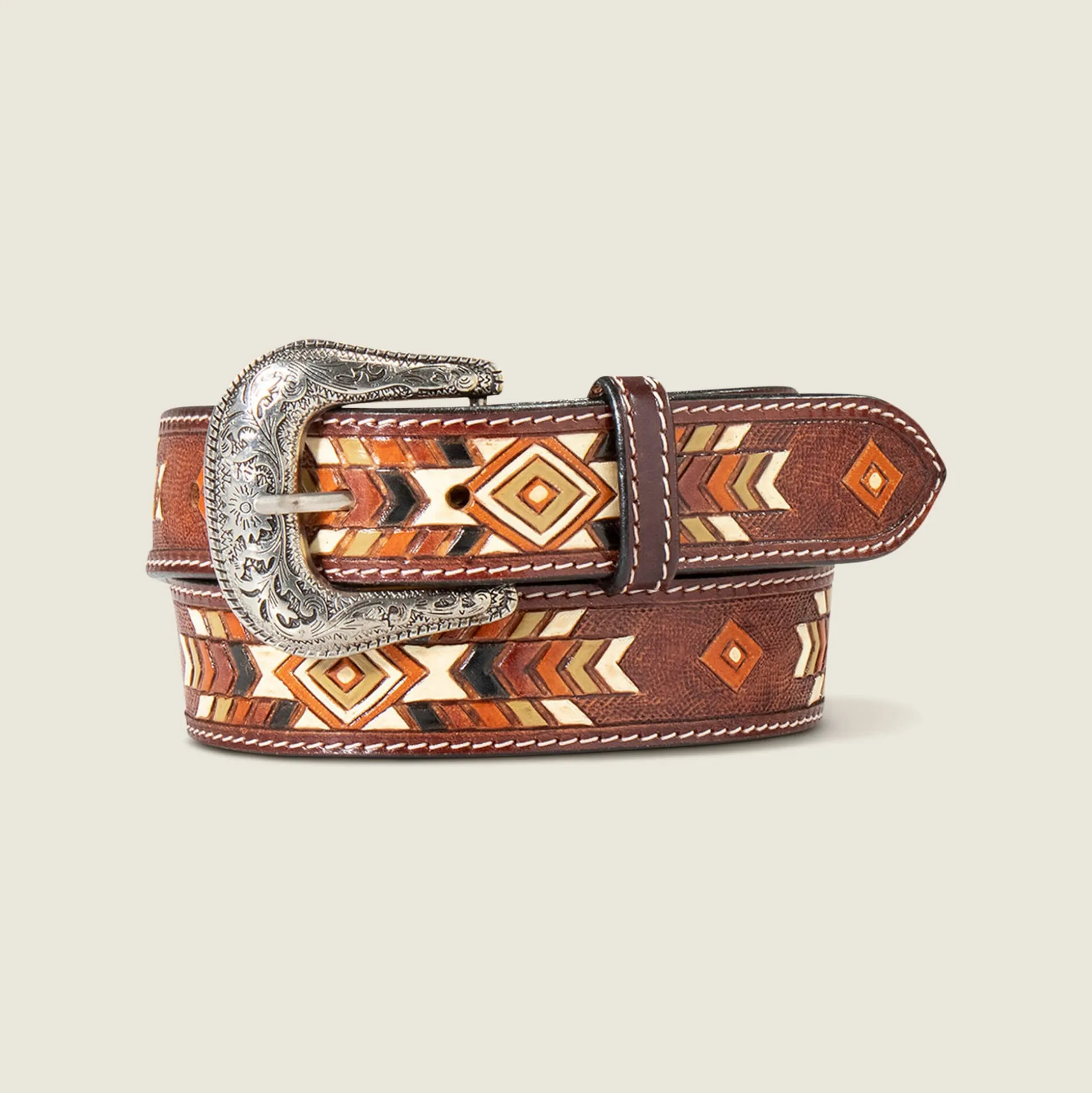 Geometric Pattern Belt