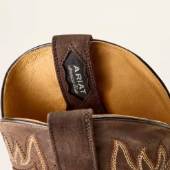 Gold Point Wide Square Toe Cowboy Boot