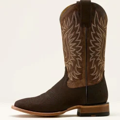 Gold Point Wide Square Toe Cowboy Boot