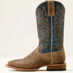 Gold Point Wide Square Toe Cowboy Boot