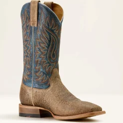 Gold Point Wide Square Toe Cowboy Boot