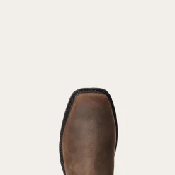 Groundbreaker Chelsea Wide Square Toe Waterproof Steel Toe Work Boot