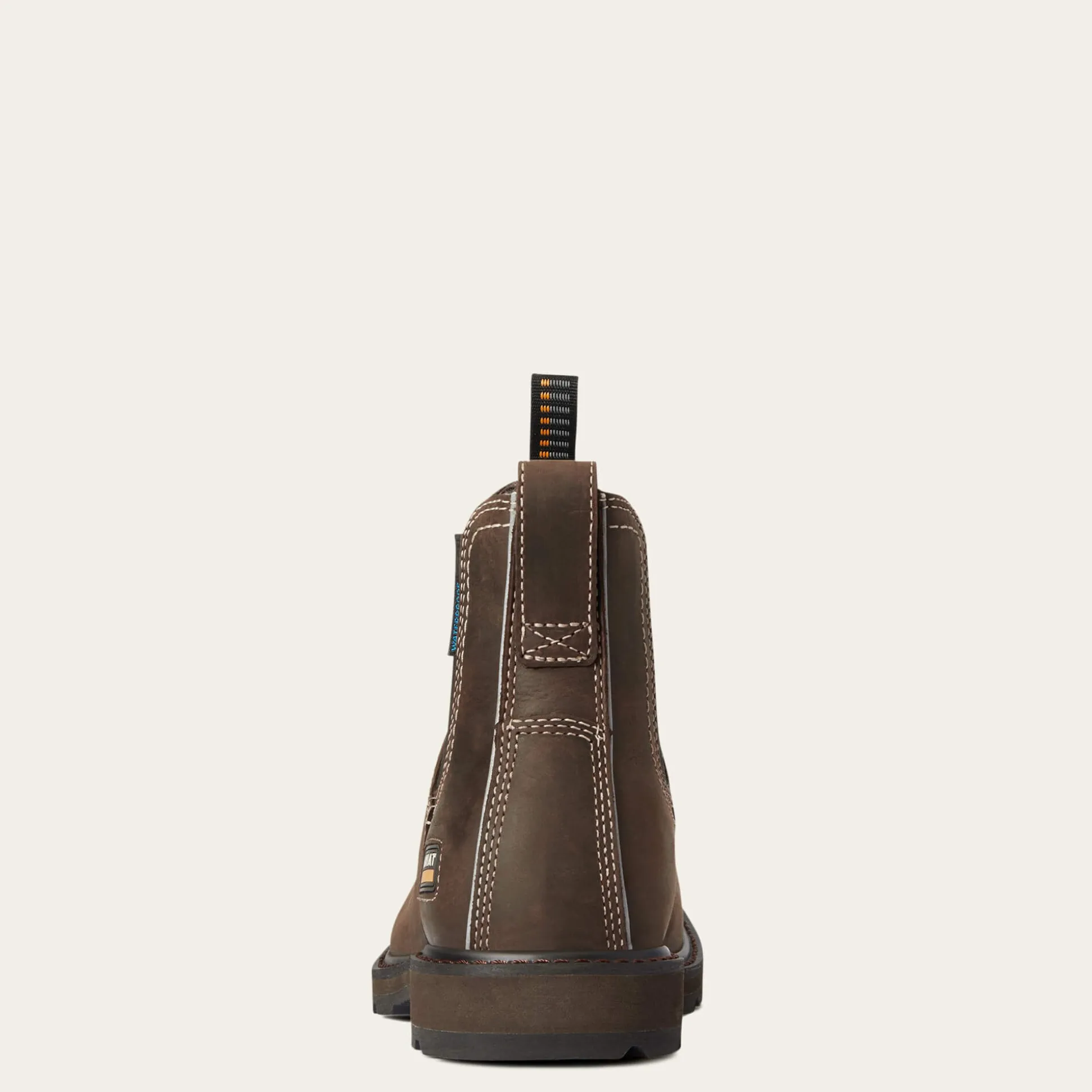 Groundbreaker Chelsea Wide Square Toe Waterproof Work Boot