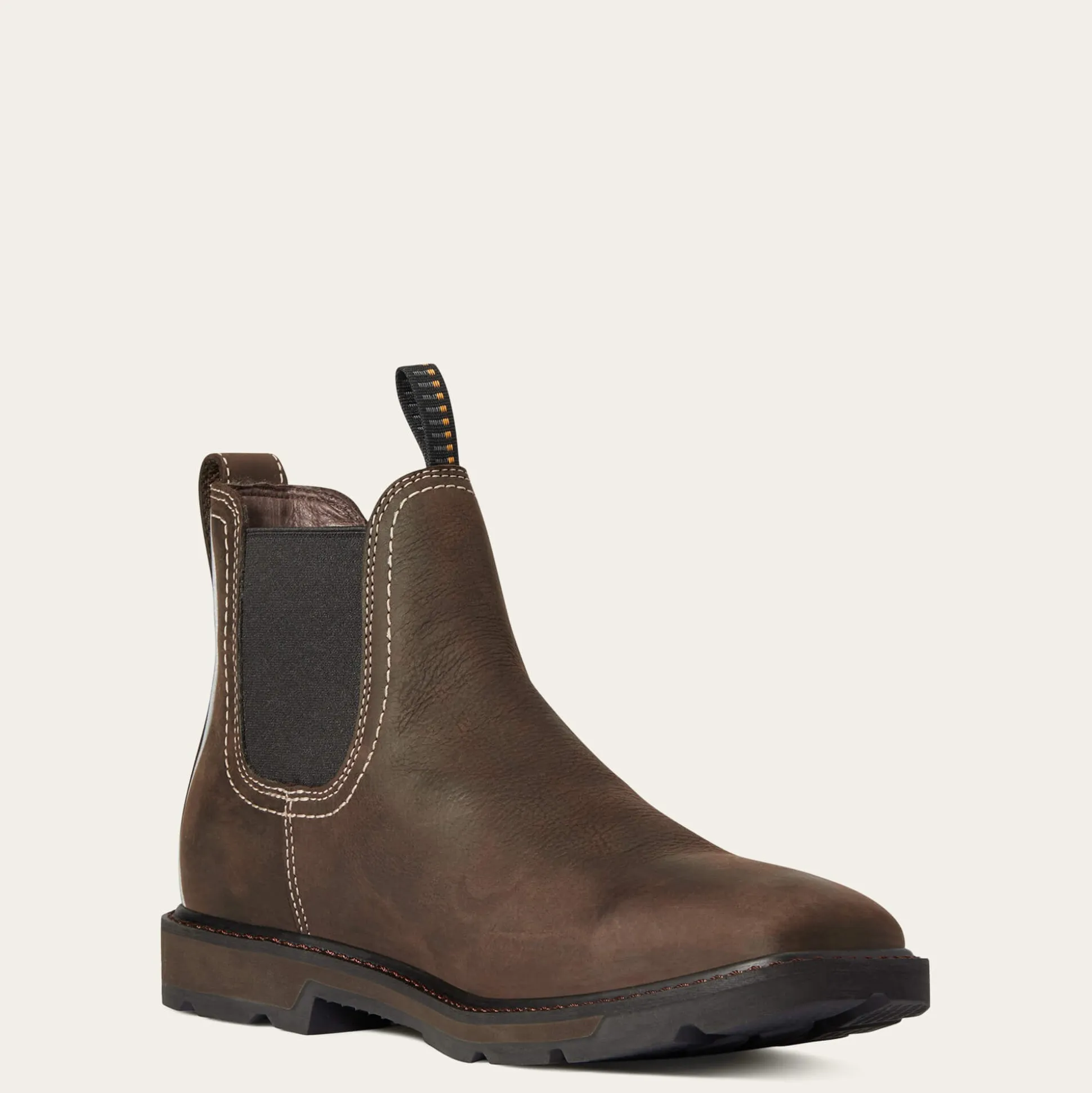 Groundbreaker Chelsea Wide Square Toe Waterproof Work Boot