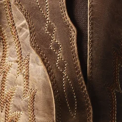Heritage X Toe Elastic Wide Calf Western Boot
