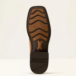 Highland Toughstock Wide Square Toe Cowboy Boot