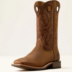 Highland Toughstock Wide Square Toe Cowboy Boot