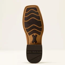 Highland Toughstock Wide Square Toe Cowboy Boot