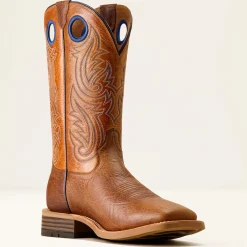 Highland Toughstock Wide Square Toe Cowboy Boot