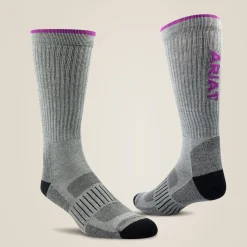 High Performance Crew Tek Work Sock 2 Pair Pack