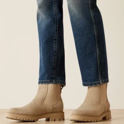 High Rise Bridle Slim Straight Leg Jeans