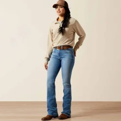 High Rise Camellia Boot Cut Jean