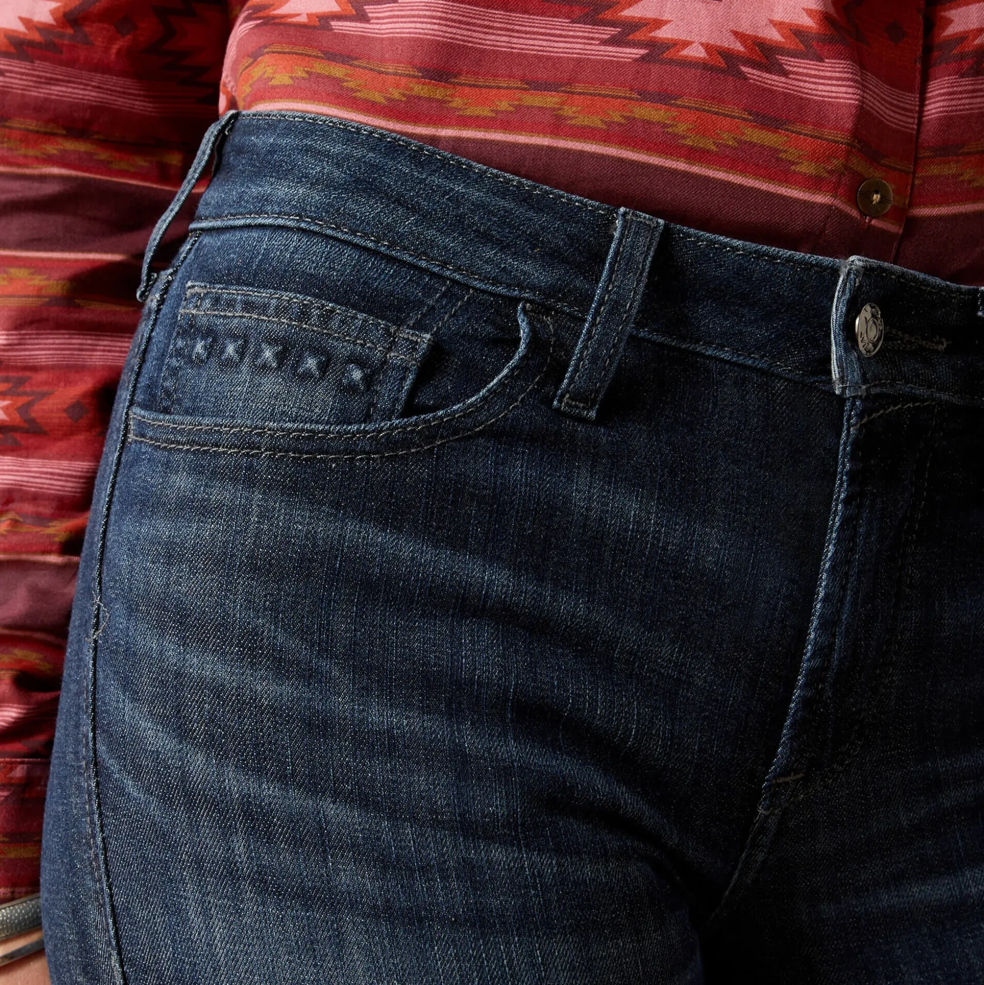 High Rise Frazey Slim Trouser Jeans