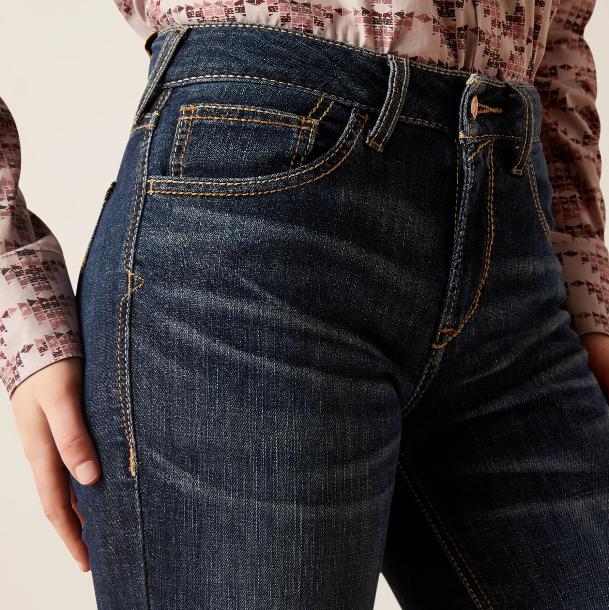 High Rise Naz Slim Trouser Jean