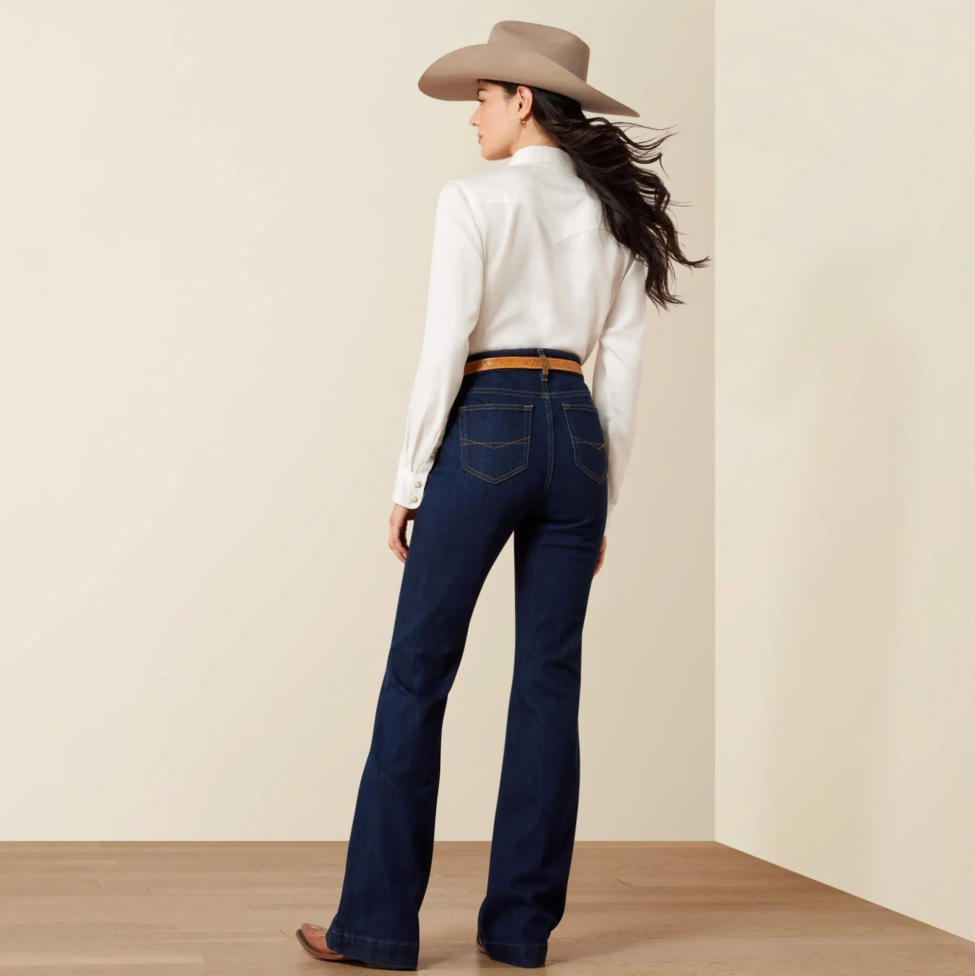 High Rise Tex Slim Trouser Jeans