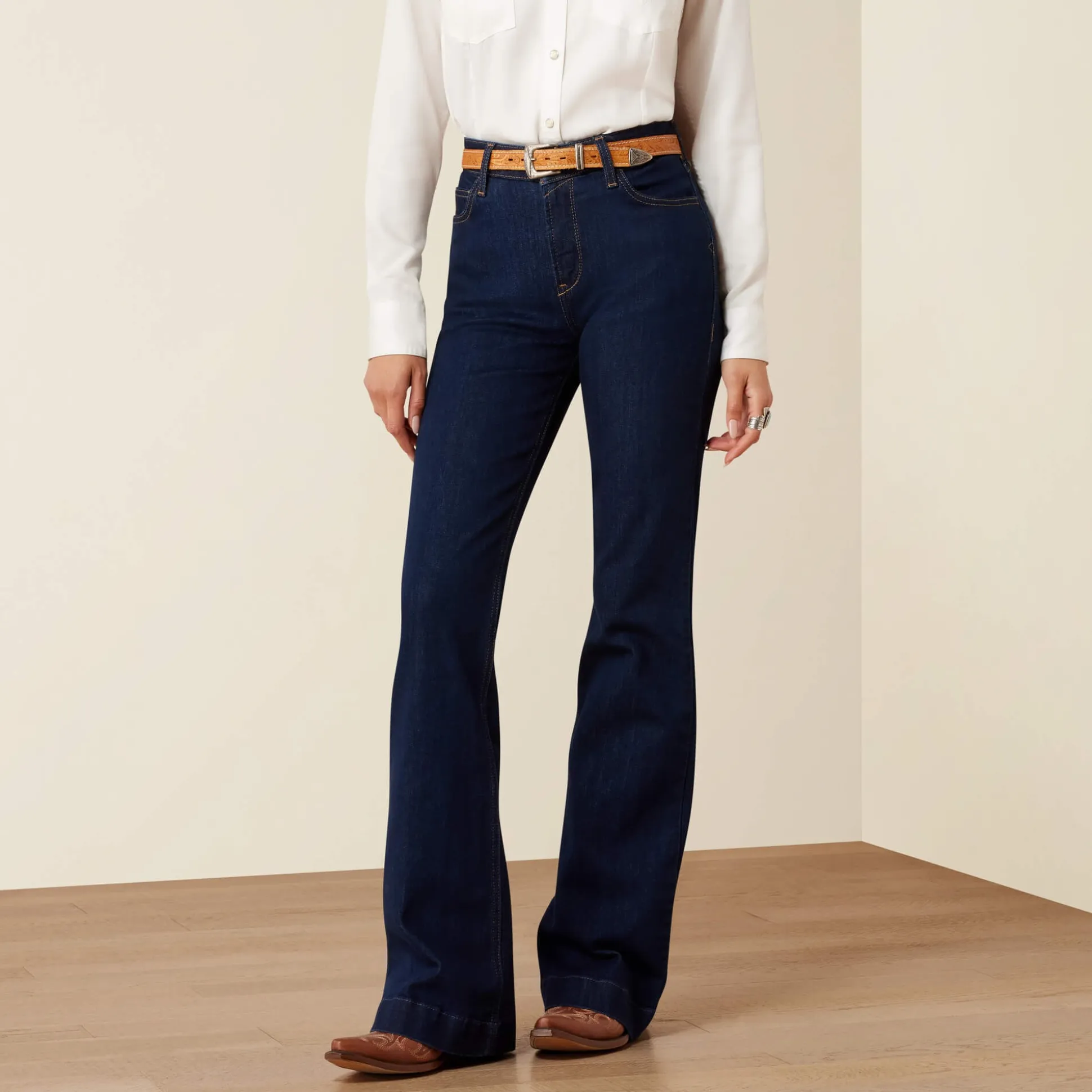 High Rise Tex Slim Trouser Jeans