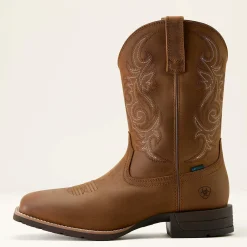Hybrid Ranchway Waterproof Wide Square Toe Cowboy Boot