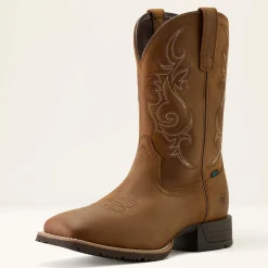 Hybrid Ranchway Waterproof Wide Square Toe Cowboy Boot