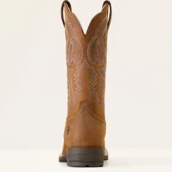 Hybrid Ranchwork Wide Square Toe Western Boot