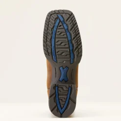 Hybrid Ranchwork Wide Square Toe Western Boot