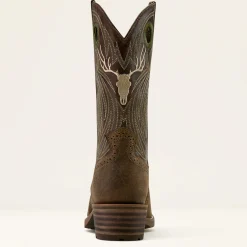 Hybrid Roughstock Antler Cowboy Boot
