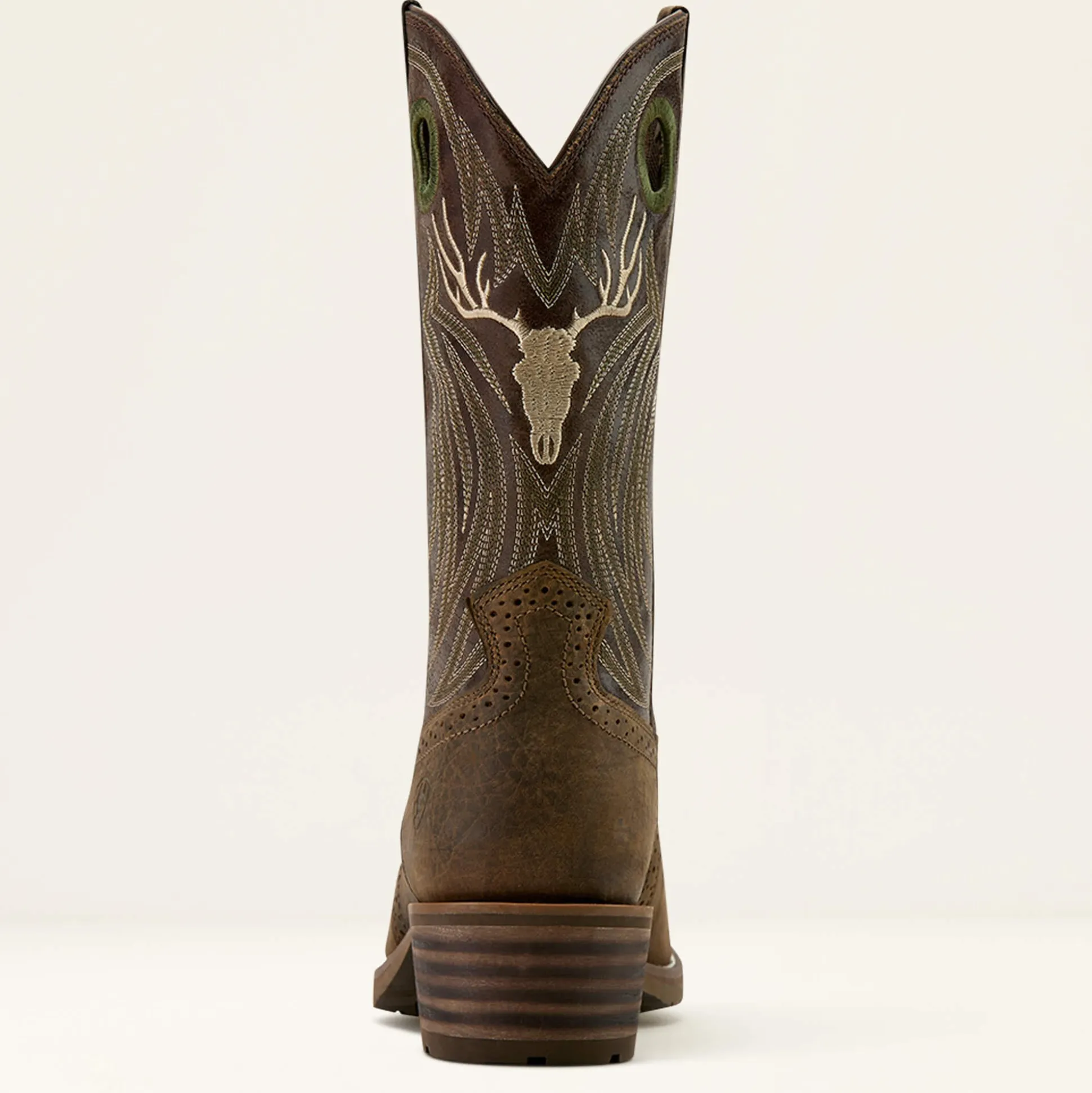 Hybrid Roughstock Antler Cowboy Boot