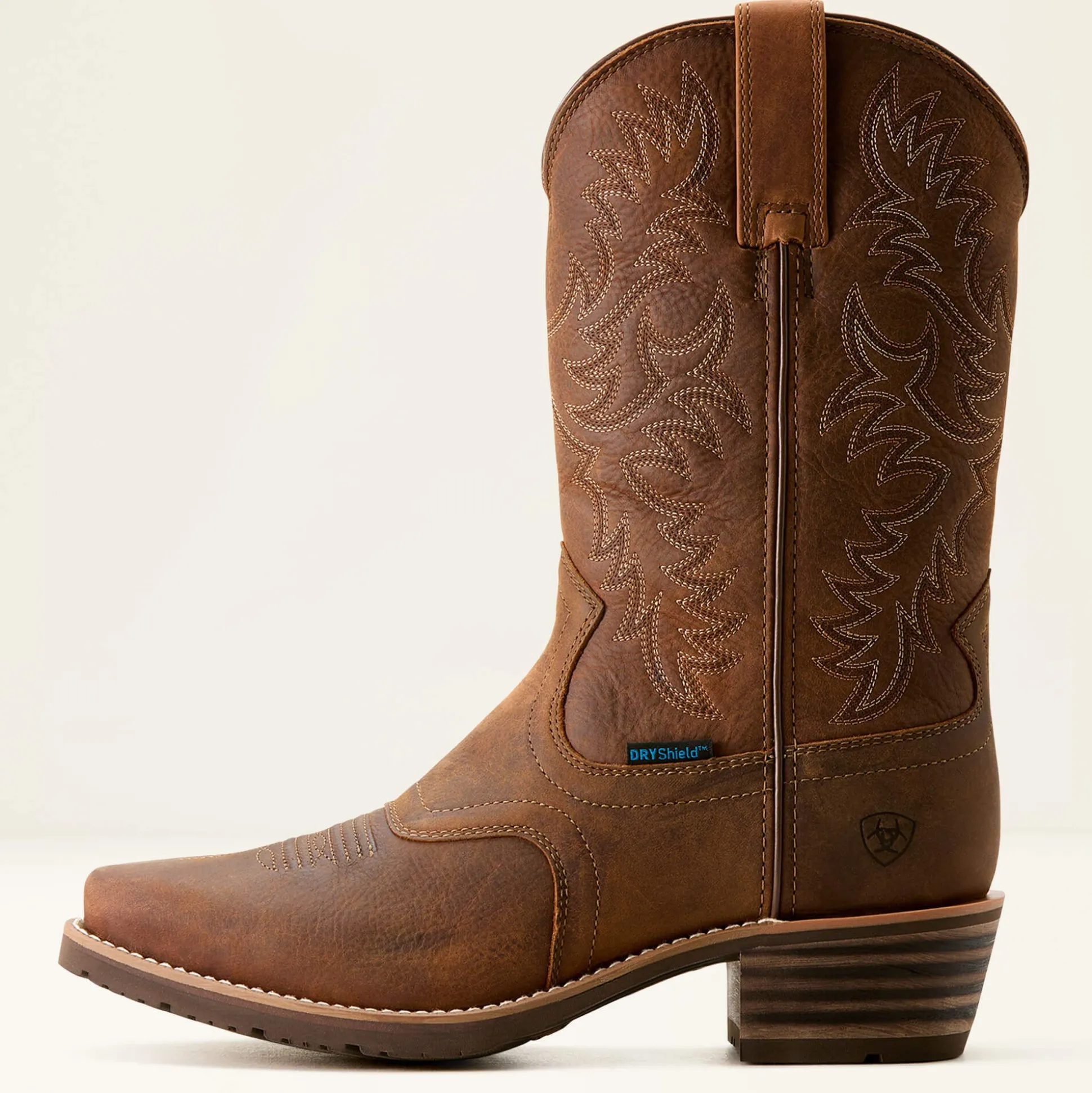 Hybrid Roughstock Square Toe Waterproof Cowboy Boot