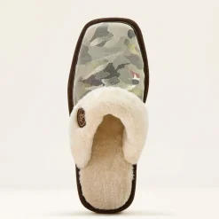 Jackie Square Toe Stack Slipper