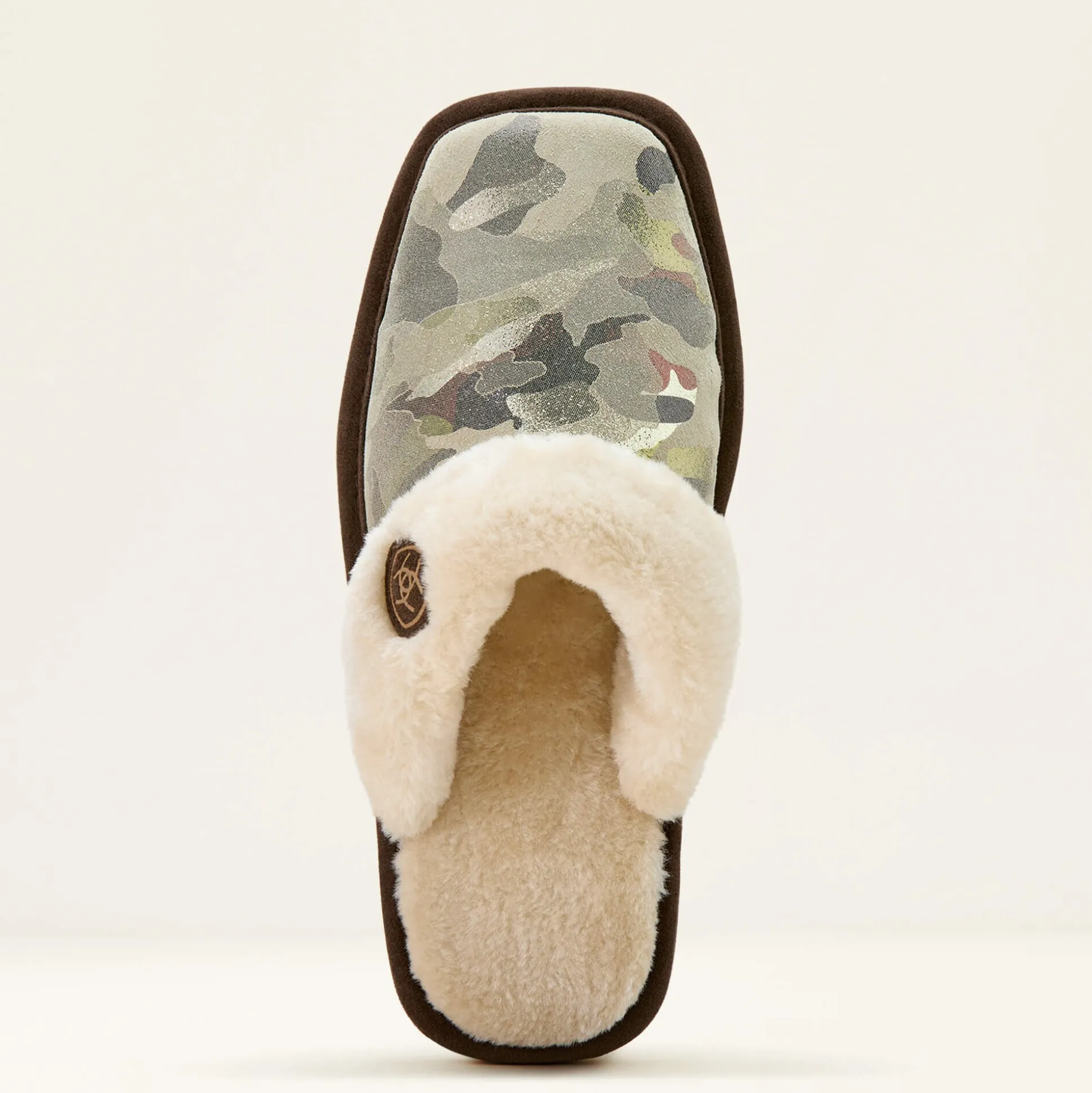 Jackie Square Toe Stack Slipper
