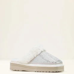 Jackie Square Toe Stack Slipper