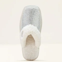 Jackie Square Toe Stack Slipper