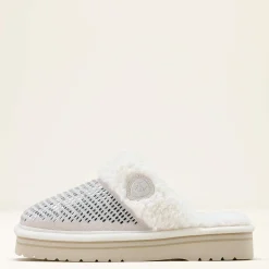 Jackie Square Toe Stack Slipper