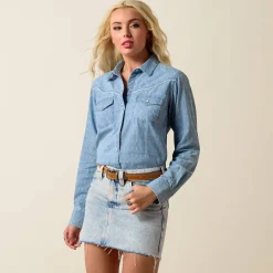Jade Western Snap Shirt
