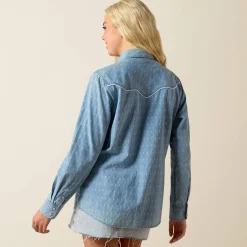 Jade Western Snap Shirt